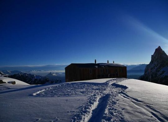 France - Tour des Aiguilles Dorées en ski de rando