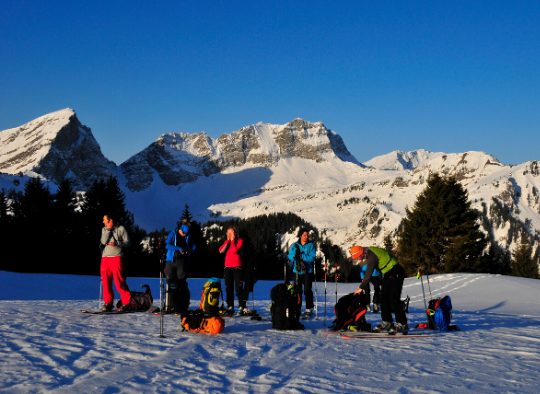 France - Chamonix-Mont-Blanc au Lac Léman en ski de randonnée