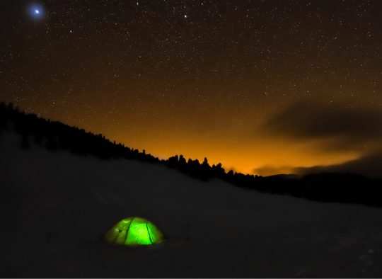 France - Ambiance Grand Nord, stage initiation raquette et pulka