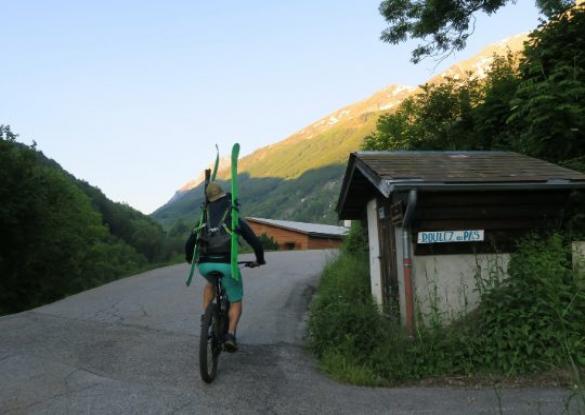 Vélo ski dans le Queyras - Les matins du monde