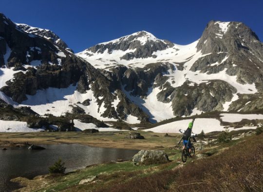 France - Vélo ski dans le Queyras