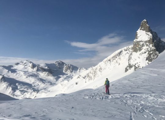 France - Vélo ski dans le Queyras