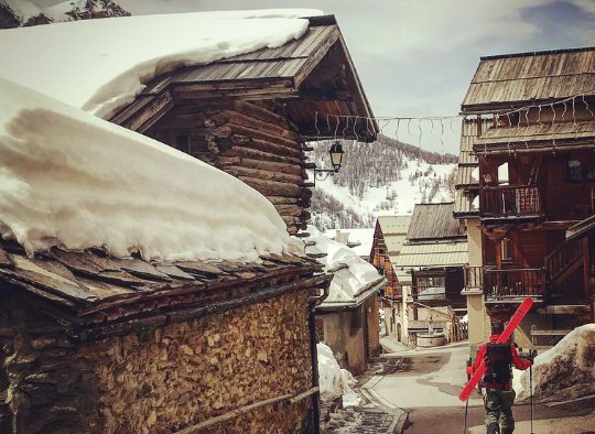 France - Vélo ski dans le Queyras