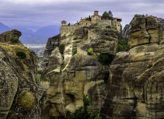 Grèce - Escalade en grande voie aux Météores