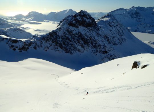 Groenland - Ski de randonnée, région de Maniitsoq - Kisaq