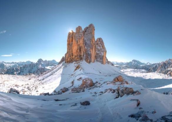 Ski Freerando dans le Massif des Dolomites - Les matins du monde