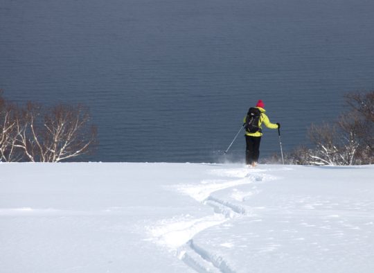 Japon - Poudreuse sur l'île d'Hokkaido