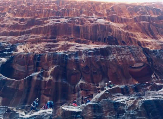Jordanie - Randonnées aériennes (route bédouine) et canyons au Wadi Rum