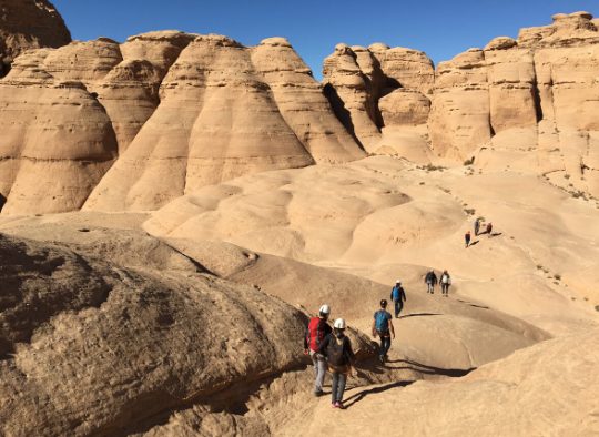 Jordanie - Randonnées aériennes (route bédouine) et canyons au Wadi Rum