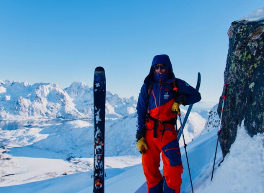 Norvège - Ski dans les îles Lofoten