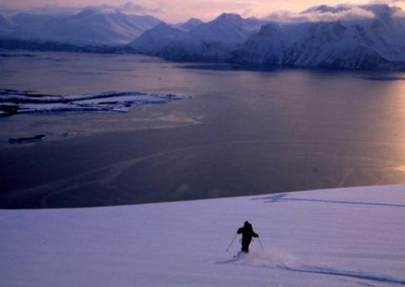 Traversée des Alpes de Lyngen - Les matins du monde