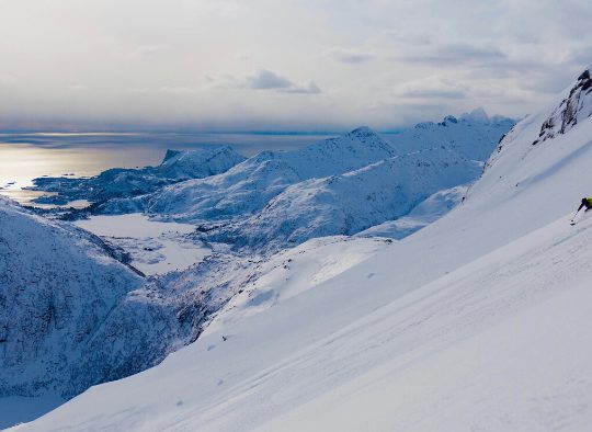 Ski de randonnée dans les Alpes de Lyngen - Les matins du monde