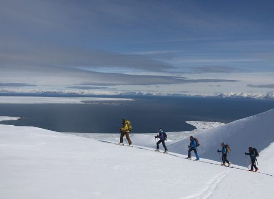 Spitzberg - Ski de randonnée au départ d'un bateau